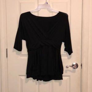 Women’s black blouse